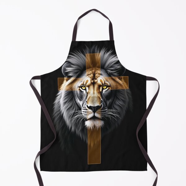 Item preview, Lion of Judah – Faith Over Fear Christian Art designed and sold by Urban-Pulse-UP.