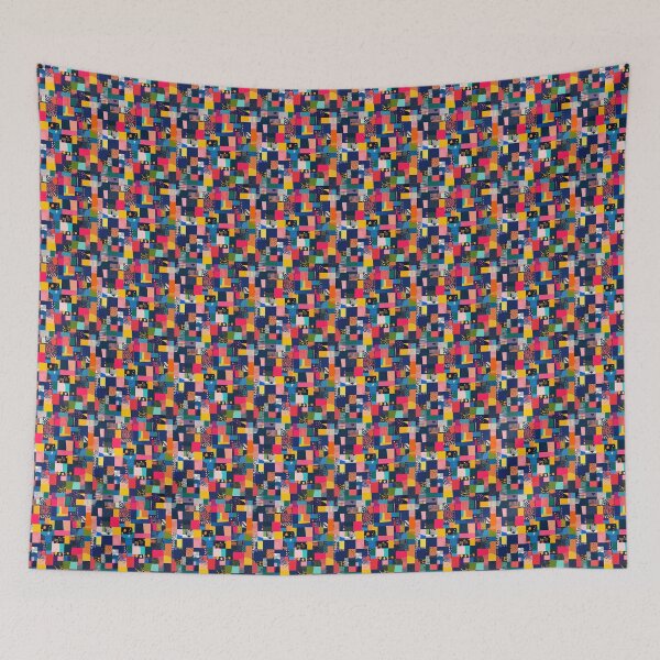 Item preview, Modern patchwork designed and sold by MidArtForge.