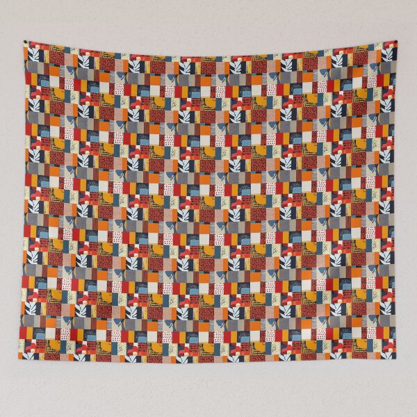 Item preview, Modern patchwork designed and sold by MidArtForge.