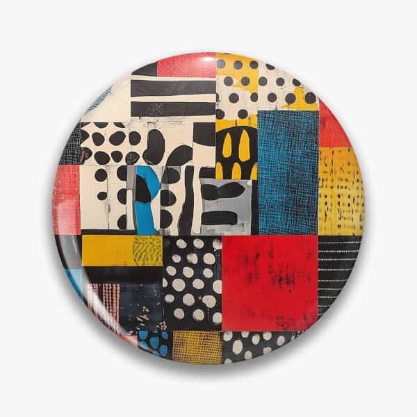 Item preview, Modern patchwork designed and sold by MidArtForge.
