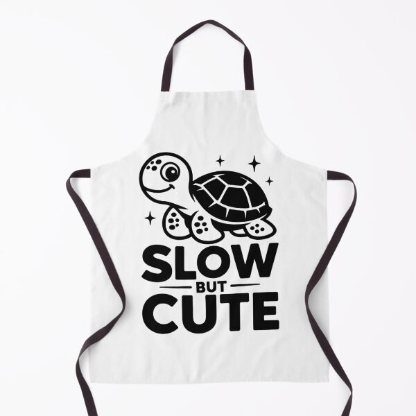 Item preview, Slow But Cute Turtle Funny Animal Saying Design designed and sold by Parkerzz.