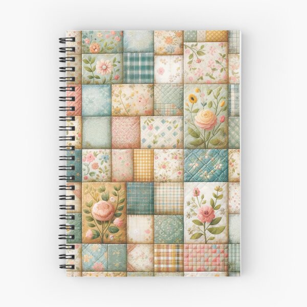 Item preview, Spring Inspired Patchwork Quilt Pattern designed and sold by PinUpPizzazz.
