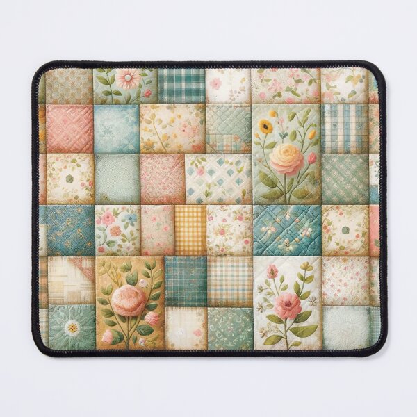 Item preview, Spring Inspired Patchwork Quilt Pattern designed and sold by PinUpPizzazz.