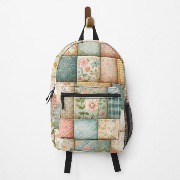 Item preview, Spring Inspired Patchwork Quilt Pattern designed and sold by PinUpPizzazz.