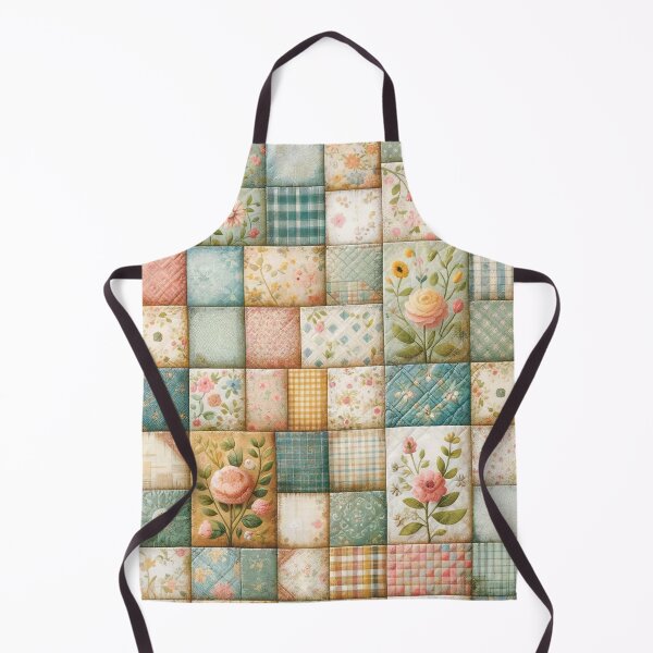 Item preview, Spring Inspired Patchwork Quilt Pattern designed and sold by PinUpPizzazz.