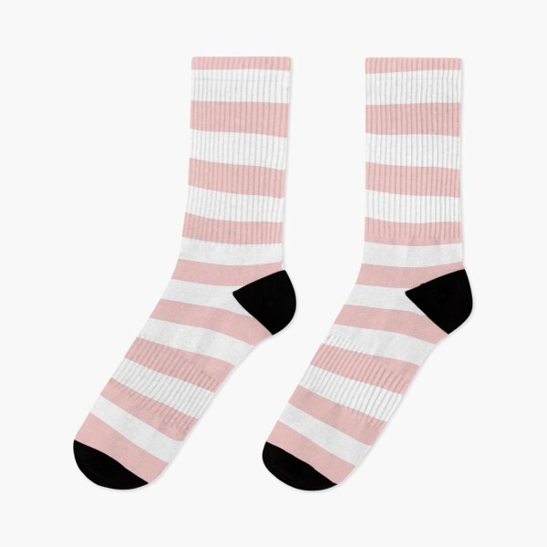 Artikelvorschau, Pale Pink Horizontal Striped Colour of 2016 Fashion Year entworfen und verkauft von SargassoB.