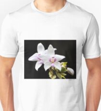 Purple Ground Orchid (Spathoglottis plicata) Unisex T-Shirt