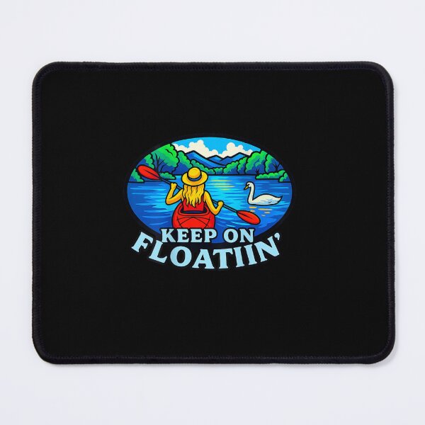 Item preview, Women,s Kayak Tee Keep on Floatin' nature inspired backprint designed and sold by Juan Pedro Matta.