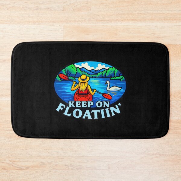 Item preview, Women,s Kayak Tee Keep on Floatin' nature inspired backprint designed and sold by Juan Pedro Matta.