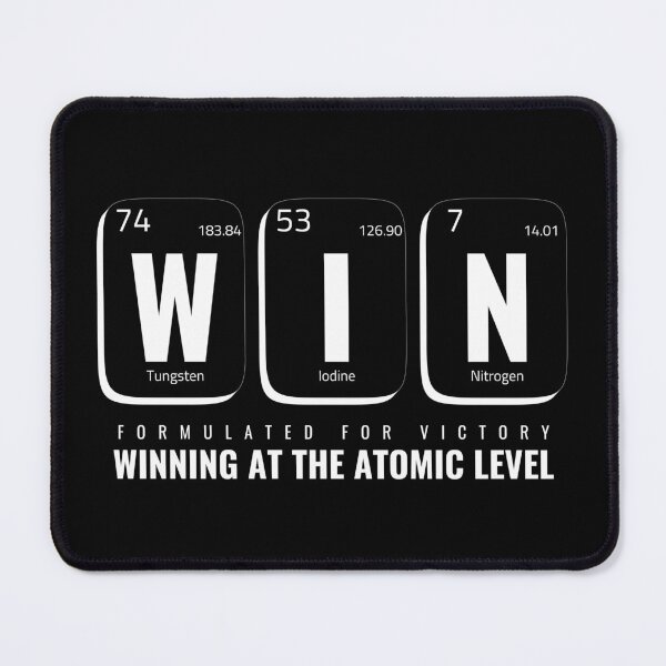 Item preview, WIN Periodic Table Design – Tungsten Iodine Nitrogen | Science Gift for Nerds, Students, and Chemistry Fans designed and sold by Yuli Club.