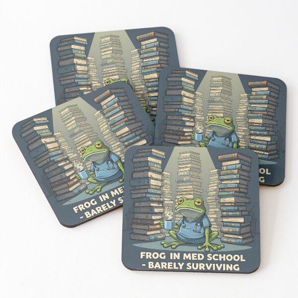 Item preview, Frog in Med School – Barely Surviving designed and sold by moba--mania.