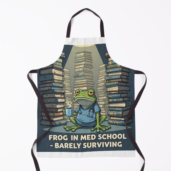 Item preview, Frog in Med School – Barely Surviving designed and sold by moba--mania.
