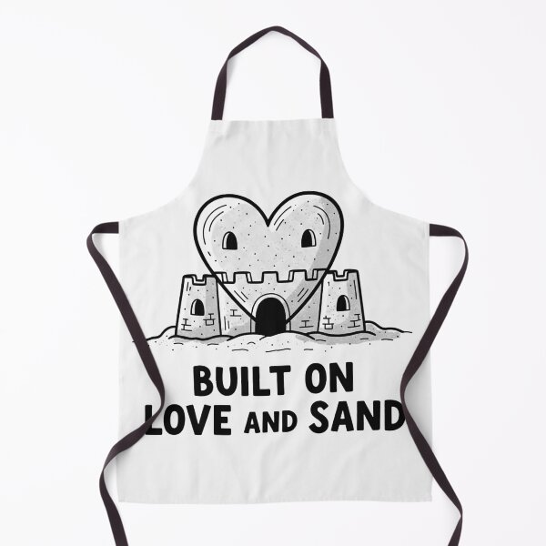 Item preview, Built On Love And Sand Sandcastle designed and sold by Owcomm.