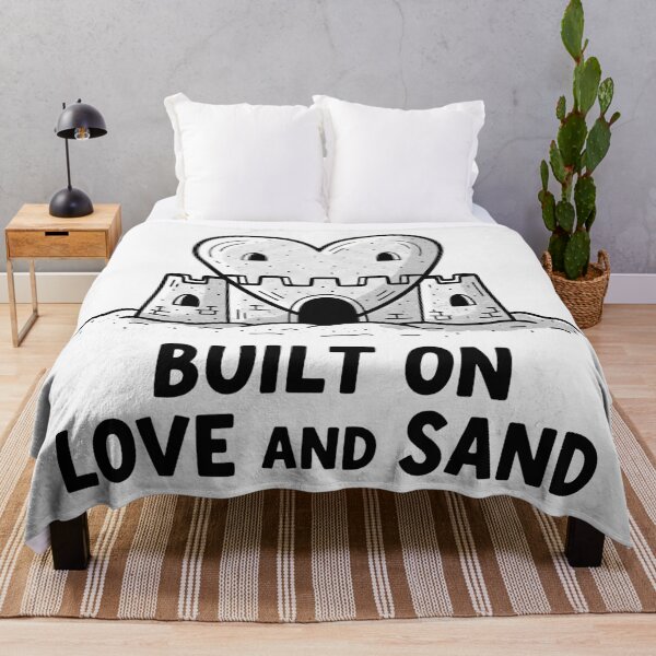 Item preview, Built On Love And Sand Sandcastle designed and sold by Owcomm.