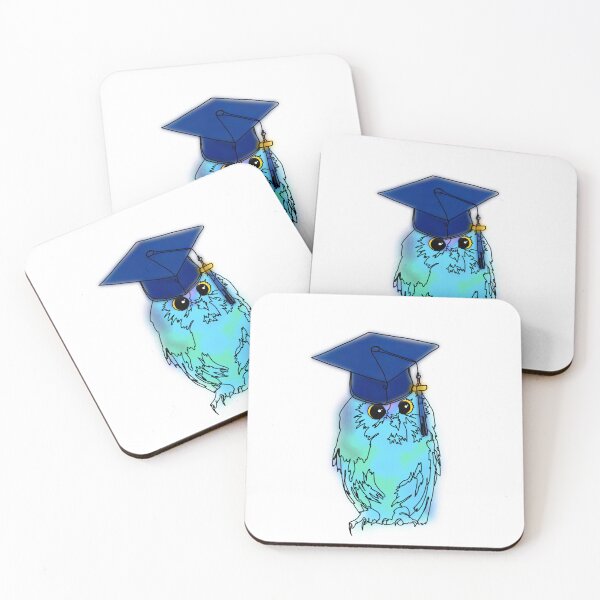 Item preview, Snowy Owl in Graduation Cap – animalzinhats designed and sold by Ashley’sAnimalz.