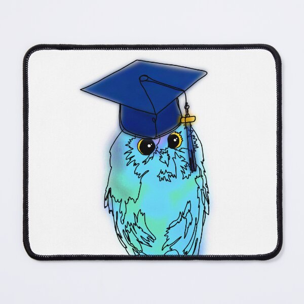 Item preview, Snowy Owl in Graduation Cap – animalzinhats designed and sold by Ashley’sAnimalz.