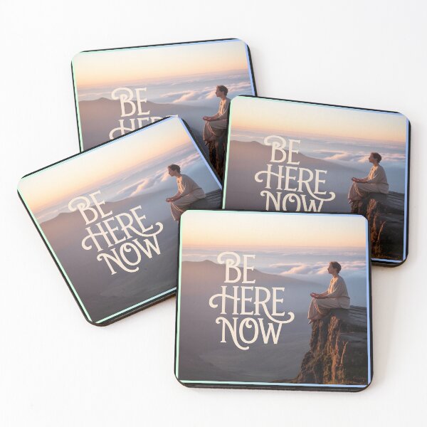 Item preview, Be Here Now | Now Is Everything designed and sold by DreamVibeShirt.