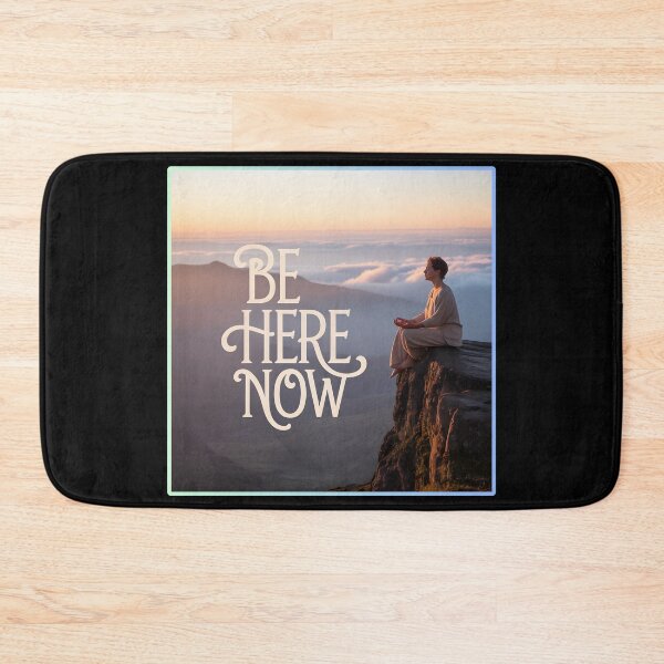 Item preview, Be Here Now | Now Is Everything designed and sold by DreamVibeShirt.