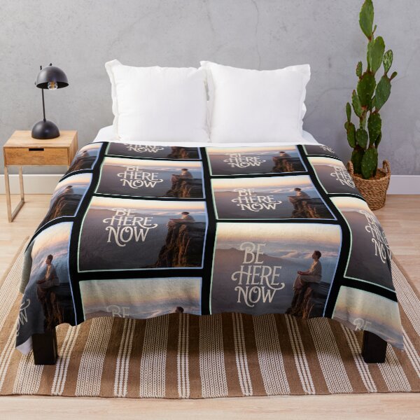Item preview, Be Here Now | Now Is Everything designed and sold by DreamVibeShirt.