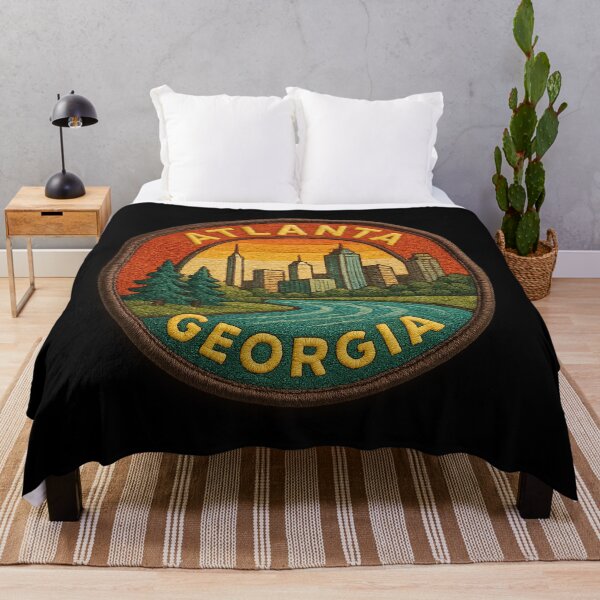 Item preview, Atlanta, Georgia - Sunset Skyline designed and sold by Girih.