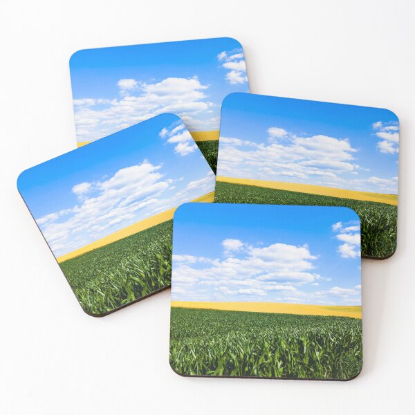 Item preview, Golden harvest under azure skies – An ode to nature designed and sold by Mark Fischer.
