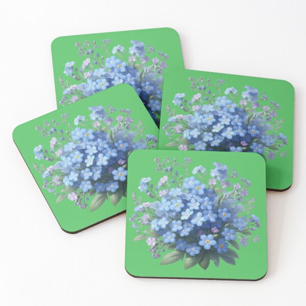 Item preview, Whispers of Forget-Me-Nots designed and sold by IraBum.