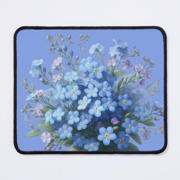 Item preview, Whispers of Forget-Me-Nots designed and sold by IraBum.
