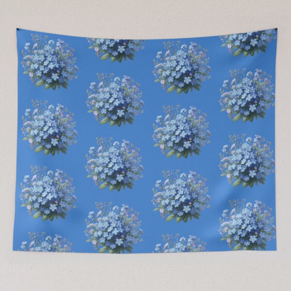 Item preview, Whispers of Forget-Me-Nots designed and sold by IraBum.