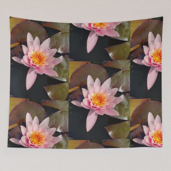 Item preview, Bright pink waterlily photograph  designed and sold by esvb.