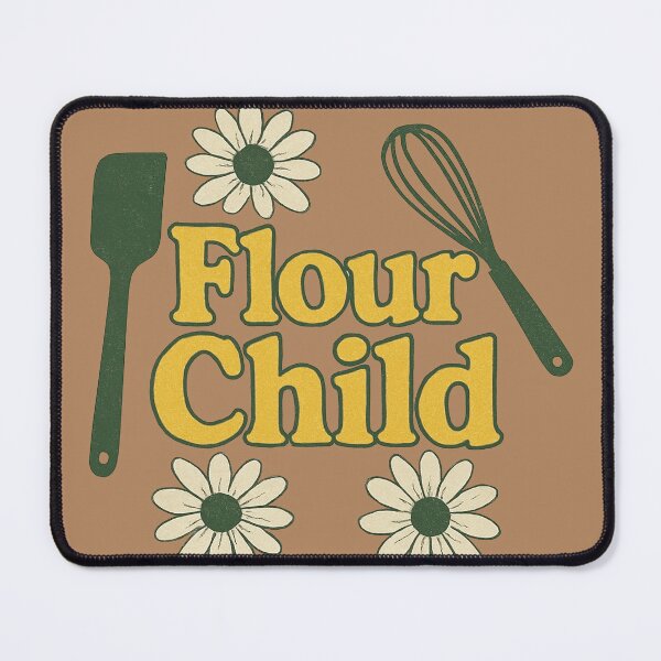 Item preview, Flour Child Retro Baking Vibes designed and sold by FrictionMaxxing.