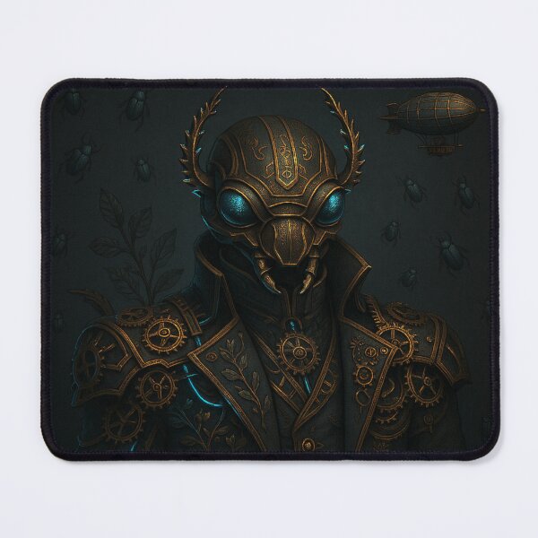 Item preview, Khepri Steampunk Retrofuturistic Cyberpunk Elegant designed and sold by VidyoeDesigns67.