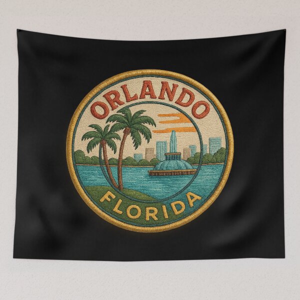 Item preview, Orlando, Florida – Fountain & Skyline designed and sold by Girih.