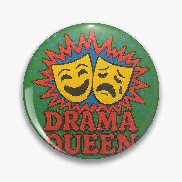 Item preview, Drama Queen Theater Mask Explosion designed and sold by FrictionMaxxing.