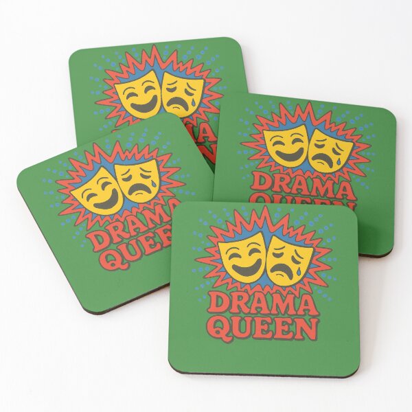 Item preview, Drama Queen Theater Mask Explosion designed and sold by FrictionMaxxing.