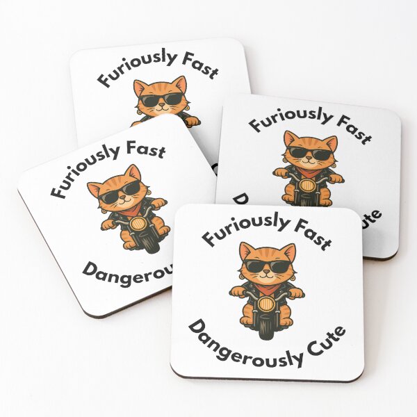 Item preview, Furiously Fast – Dangerously Cute designed and sold by Biken_Official.