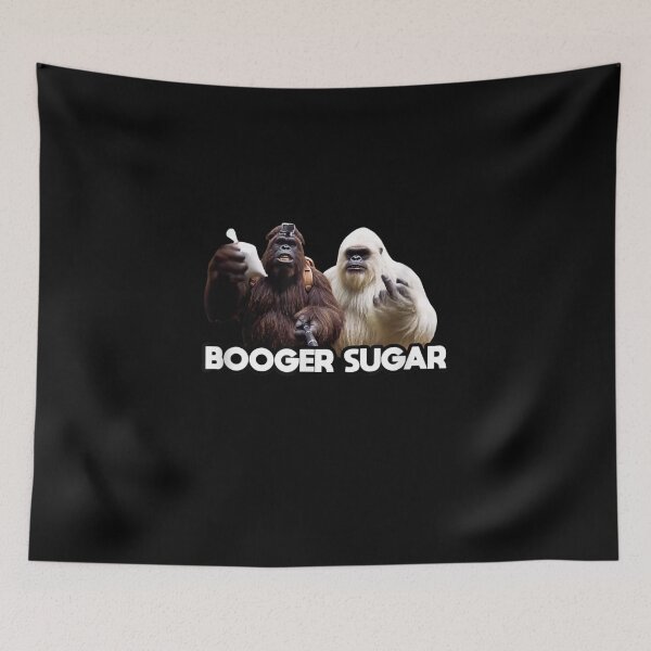 Item preview, Booger Sugar Sasquatch Yeti Nose Beers Nose Nachos Selfi designed and sold by Juan Pedro Matta.