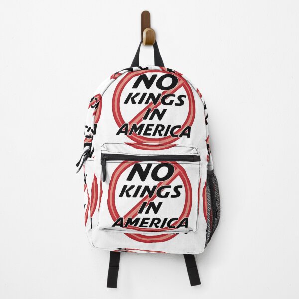 Item preview, NO KINGS IN AMERICA - ANTI MONARCHY designed and sold by Gihan-Design.