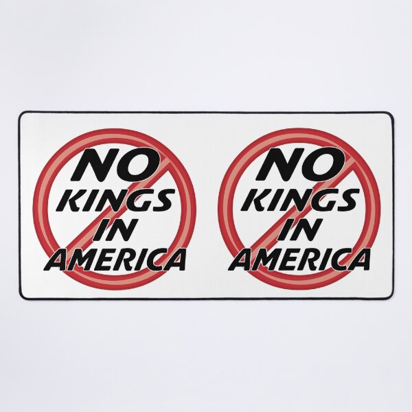 Item preview,  NO KINGS IN  AMERICA - ANTI  MONARCHY  designed and sold by Gihan-Design.