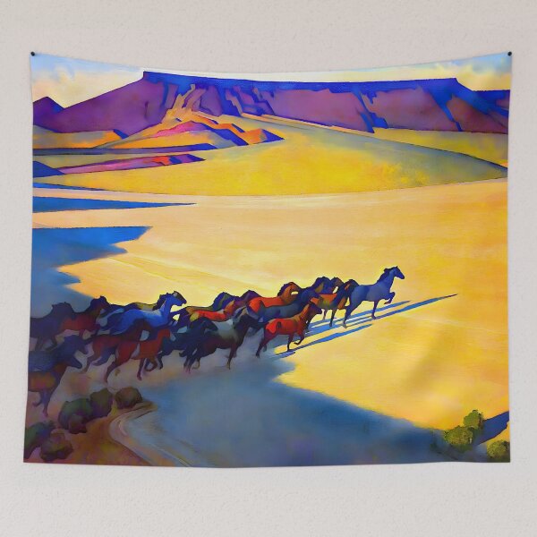 Item preview, Maynard Dixon - Wild Horses designed and sold by Jon-Baran.