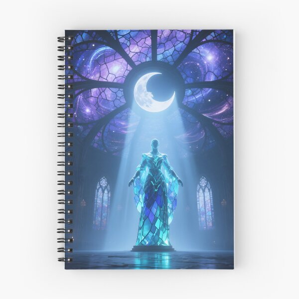 Item preview, Sacred Moon Goddess in Celestial Cathedral designed and sold by AetherLightArt.