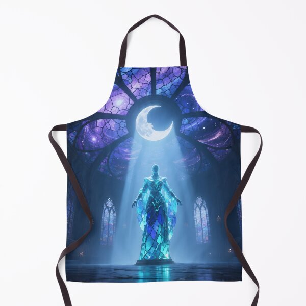 Item preview, Sacred Moon Goddess in Celestial Cathedral designed and sold by AetherLightArt.
