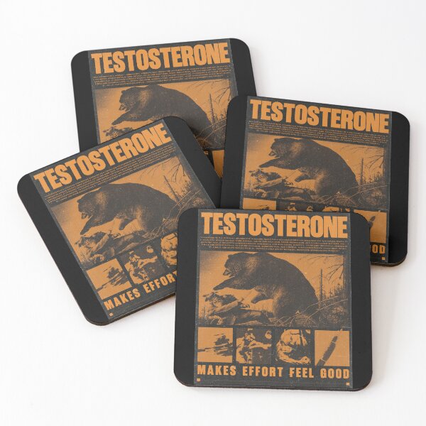 Item preview, Testosterone – Makes Effort Feel Good designed and sold by FrandWeb Graphics.
