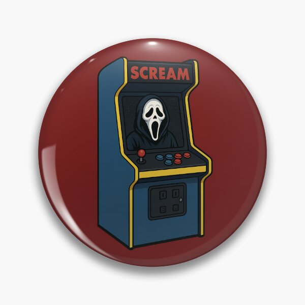 Item preview, Scream - Ghostface Arcade Game designed and sold by Creepy Choices.