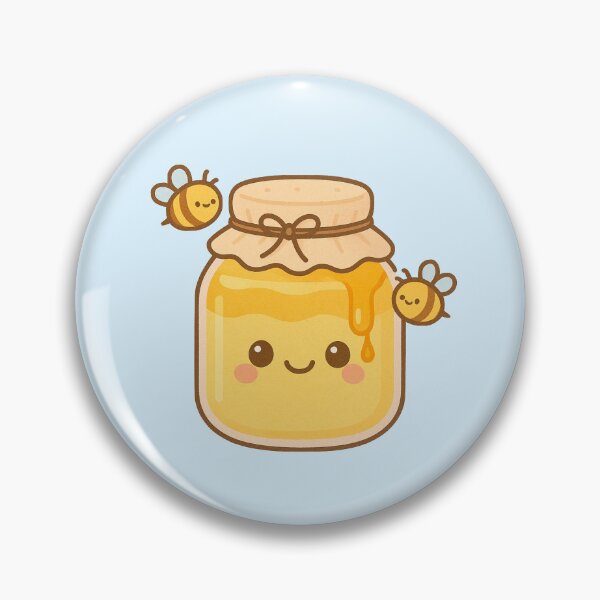 Item preview, Kawaii Bees and Honey designed and sold by art-by-mel.
