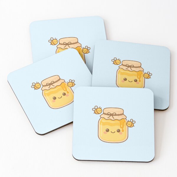 Item preview, Kawaii Bees and Honey designed and sold by art-by-mel.
