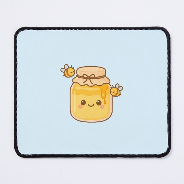 Item preview, Kawaii Bees and Honey designed and sold by art-by-mel.