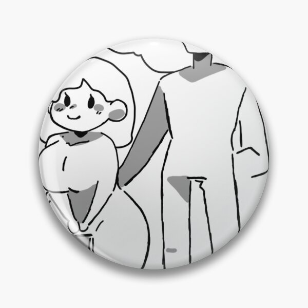 Item preview, chubby girl x tall guy designed and sold by GhostAri.