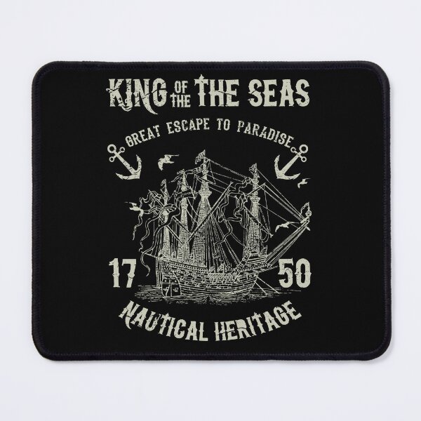 Item preview, King of the Seas – Vintage 1750 Sailor Vessel  for Sea Lovers and Captains designed and sold by paulo silveira.