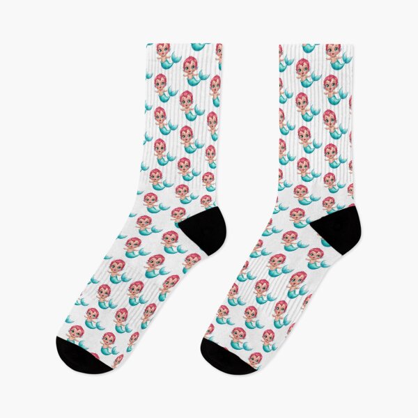 Item preview, Baby Mermaid | Adorably Magical Ocean-Inspired Graphic designed and sold by Tw1nsAIArt.