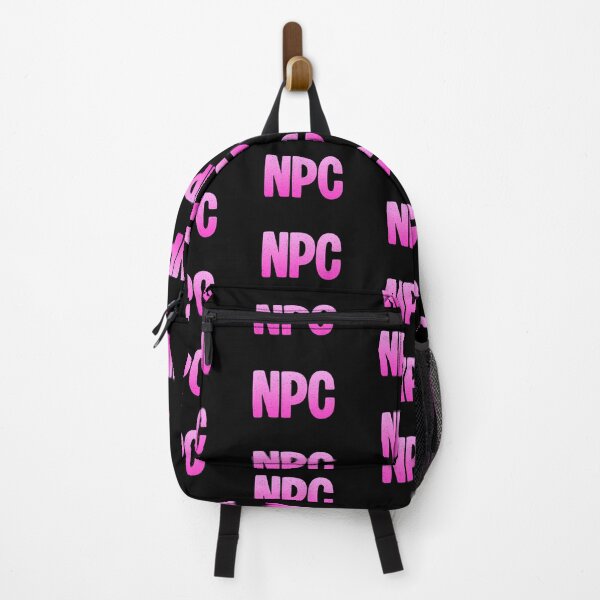 Item preview, NPC - Non-Player Character in Pink Bold Gritty designed and sold by Memes N Lore .